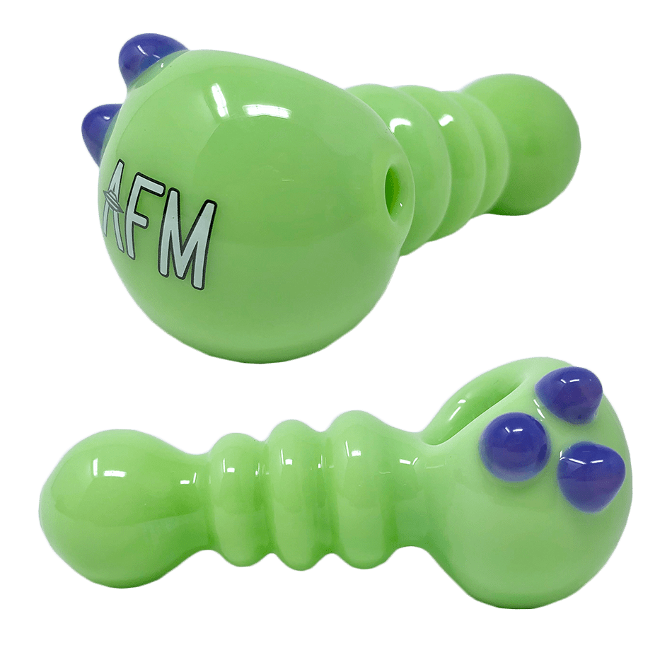 AFM Smoke Hand Pipe 4" AFM Three Point Color Hand Pipe