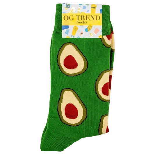 Daily High Club Apparel Avocado Socks - One Size Fits All