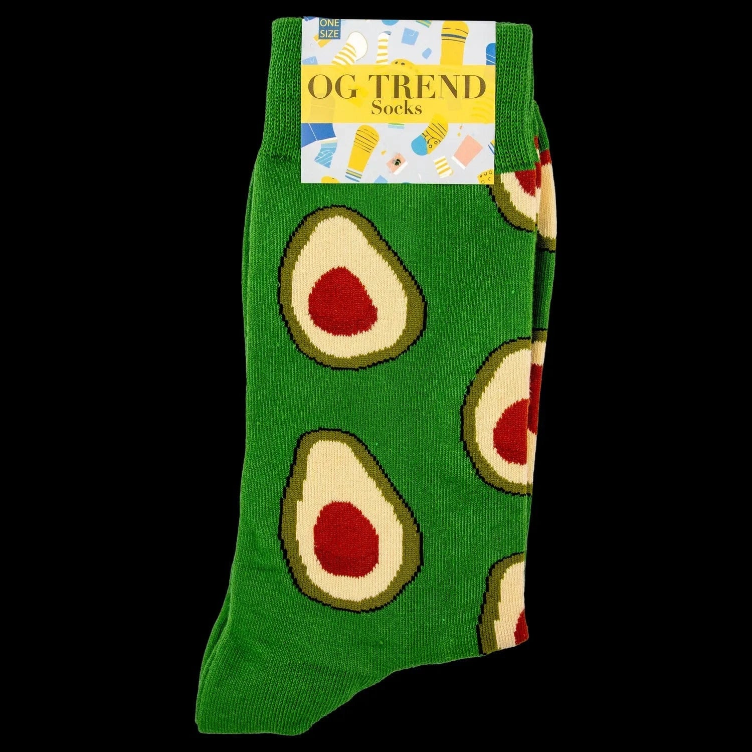 Daily High Club Apparel Avocado Socks - One Size Fits All