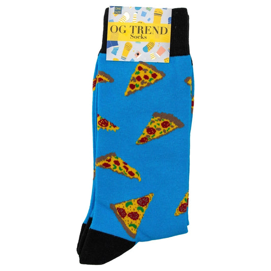 Daily High Club Apparel Melty Pizza Socks - One Size Fits All