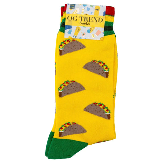 Daily High Club Apparel Taco Socks - One Size Fits All