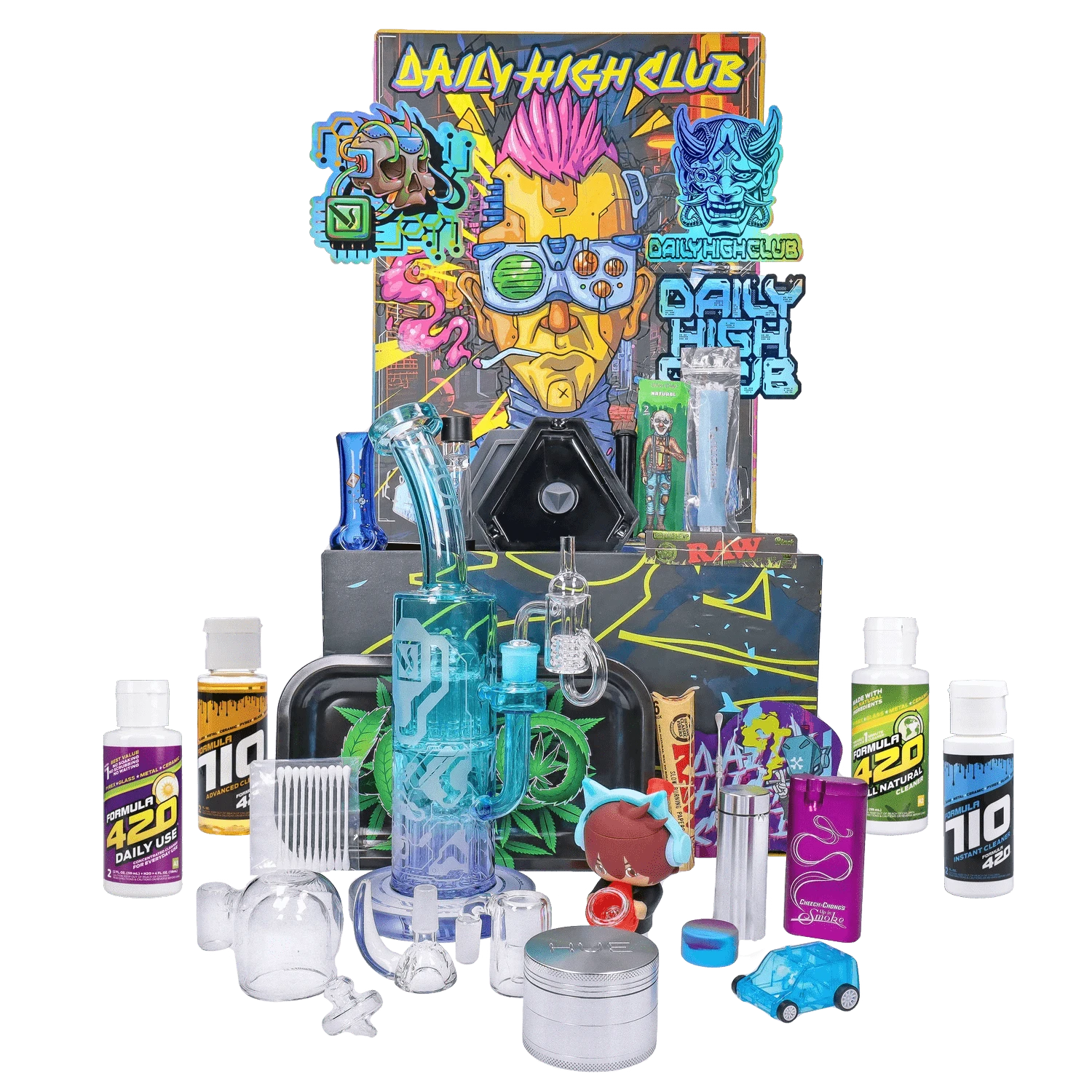 Daily High Club April 2025 Futuristically Faded Deluxe Box