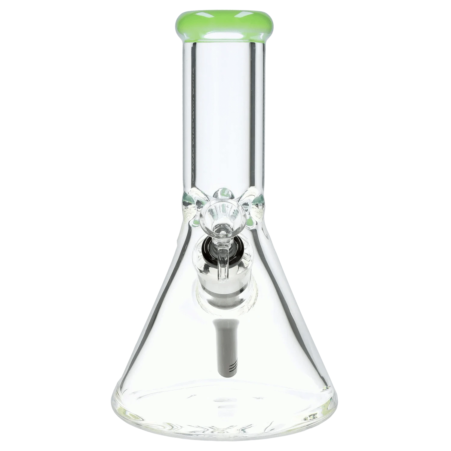 Daily High Club Bong Valiant 9mm 10-inch Flat Base Beaker Water Pipe