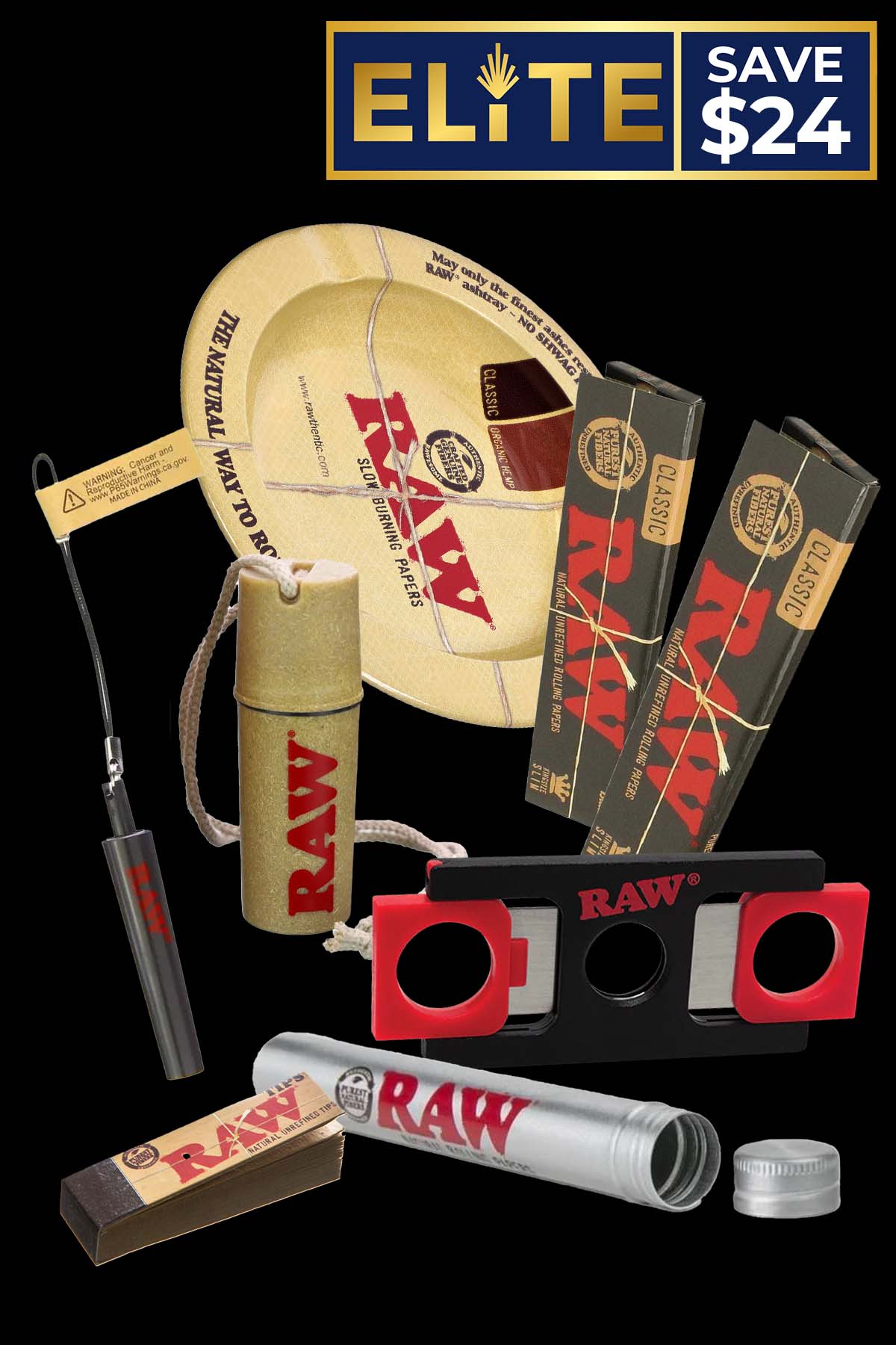 Daily High Club Bundle Set Raw Sesh Combo