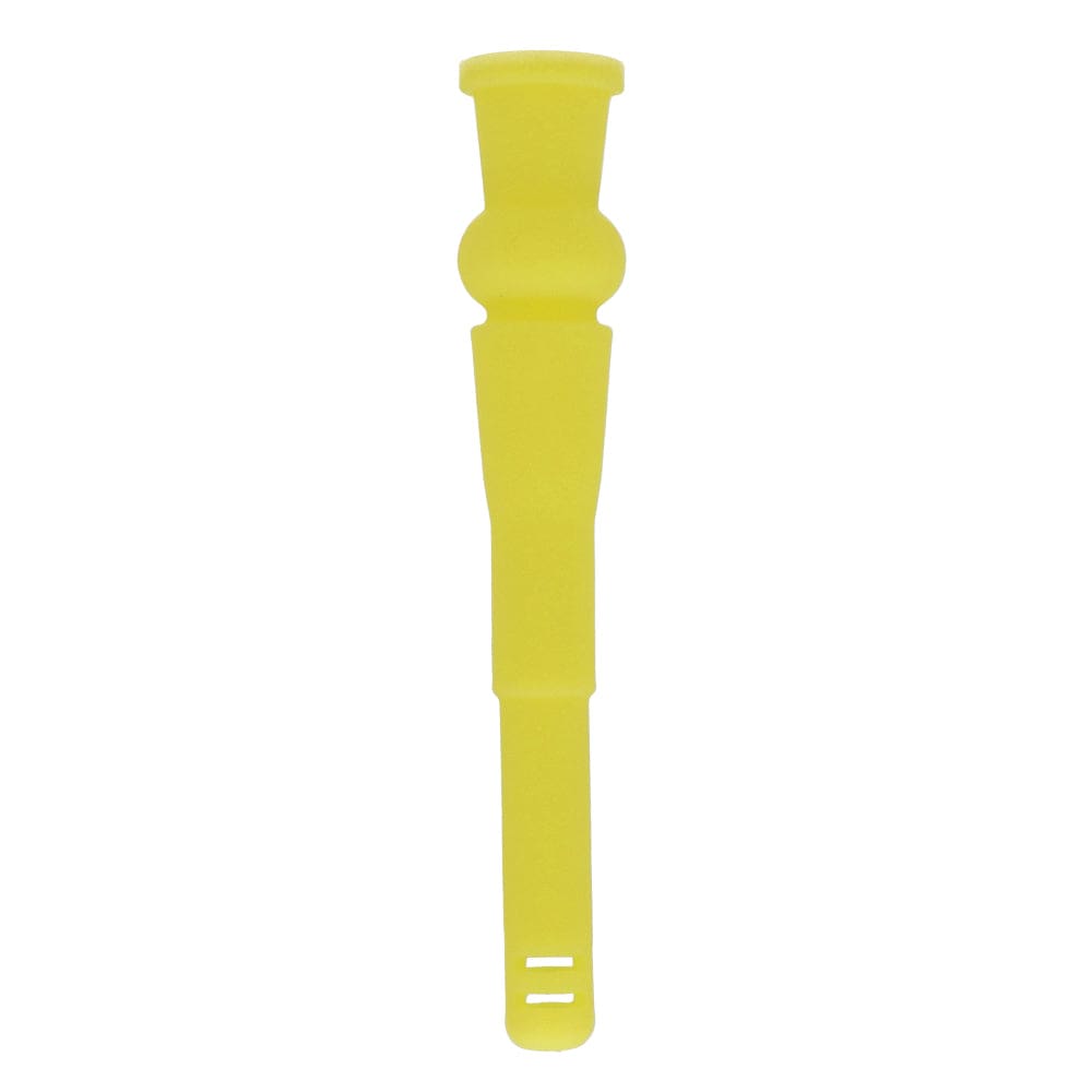 Front view of the 130mm Silicone Downstem, showing a simple, cylindrical shape in a neutral lighting setup.