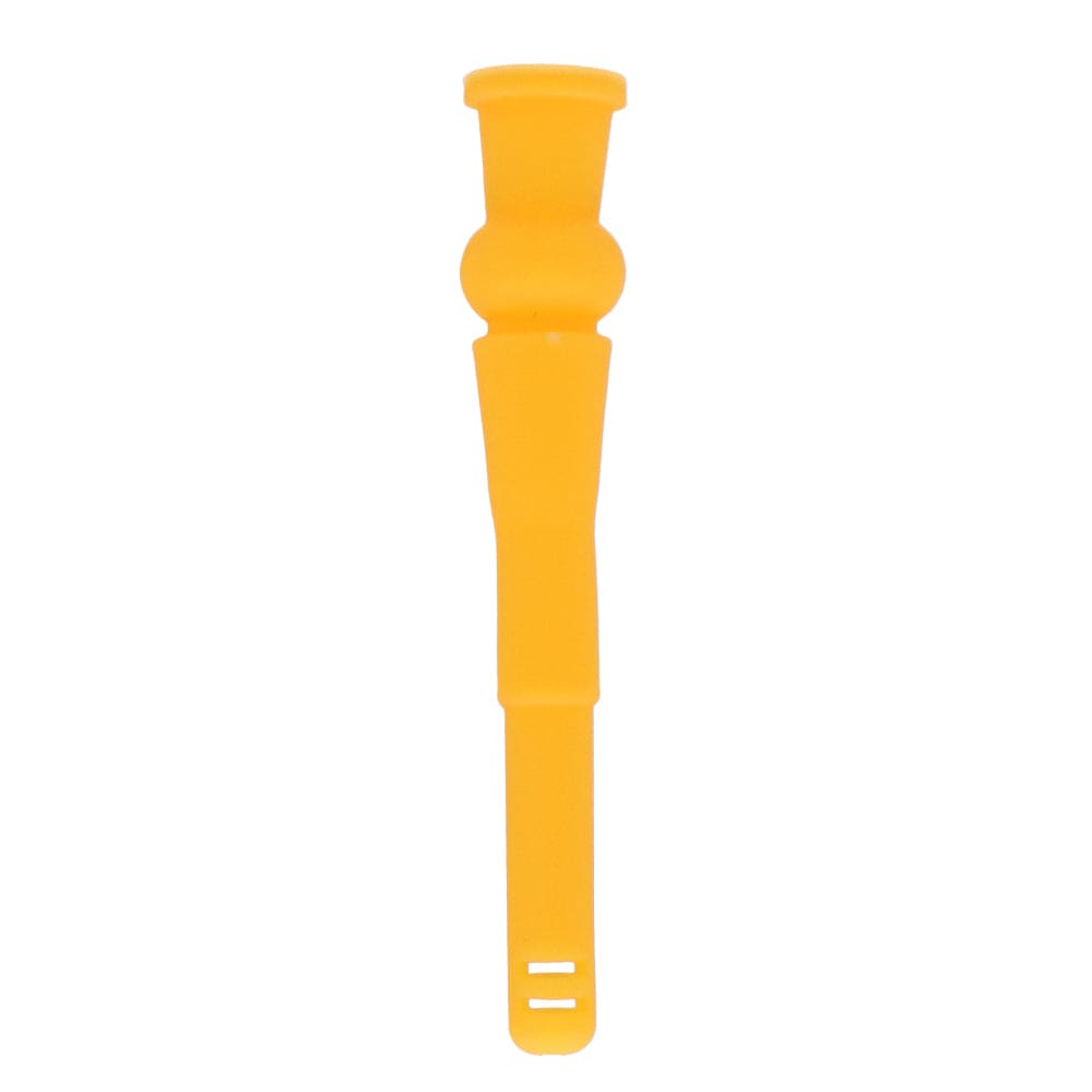 Front view of the 130mm Silicone Downstem, a simple, cylindrical tube isolated on a white background.