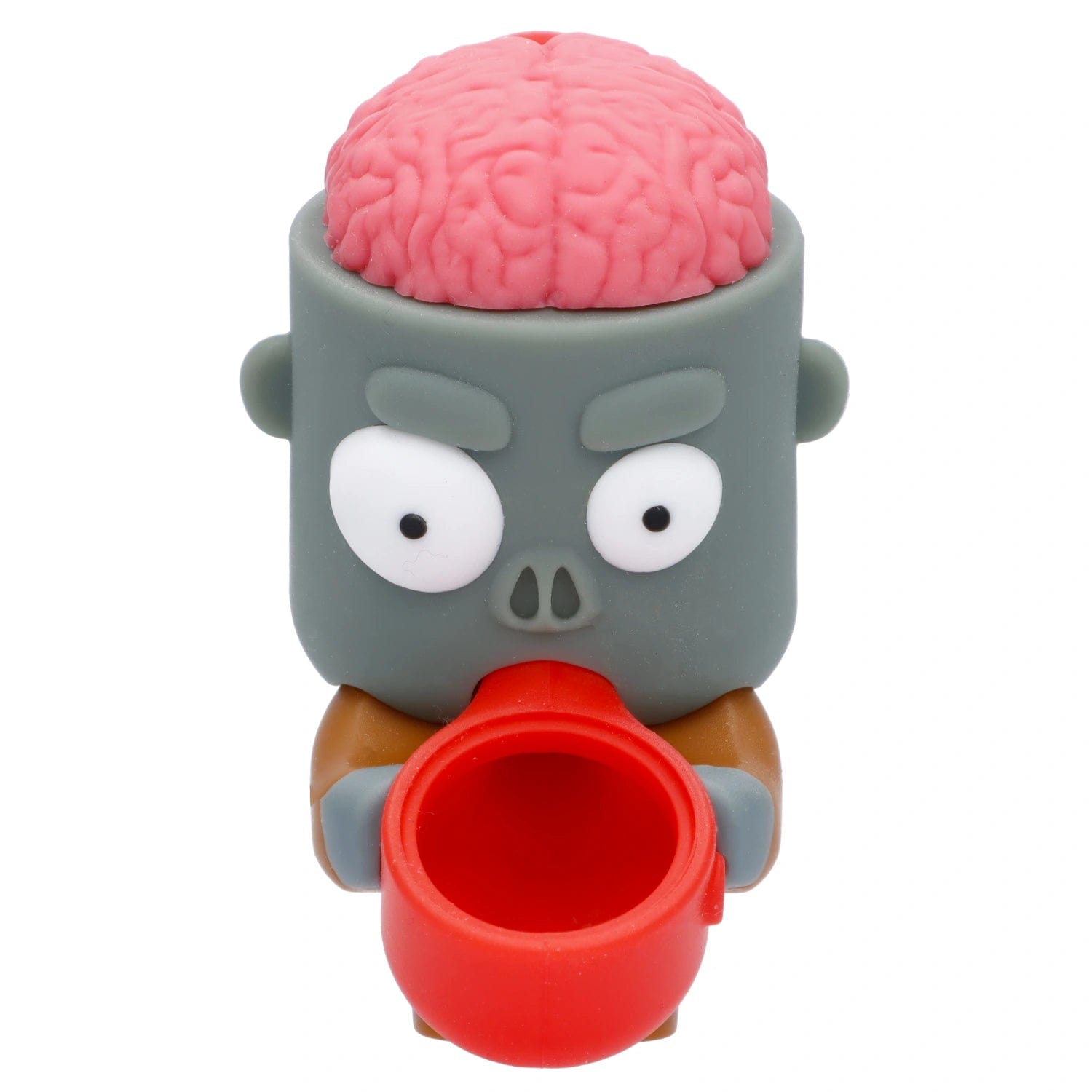 Front view of the Zombie Silipipe, showcasing its colorful, sculpted design against a plain white background.