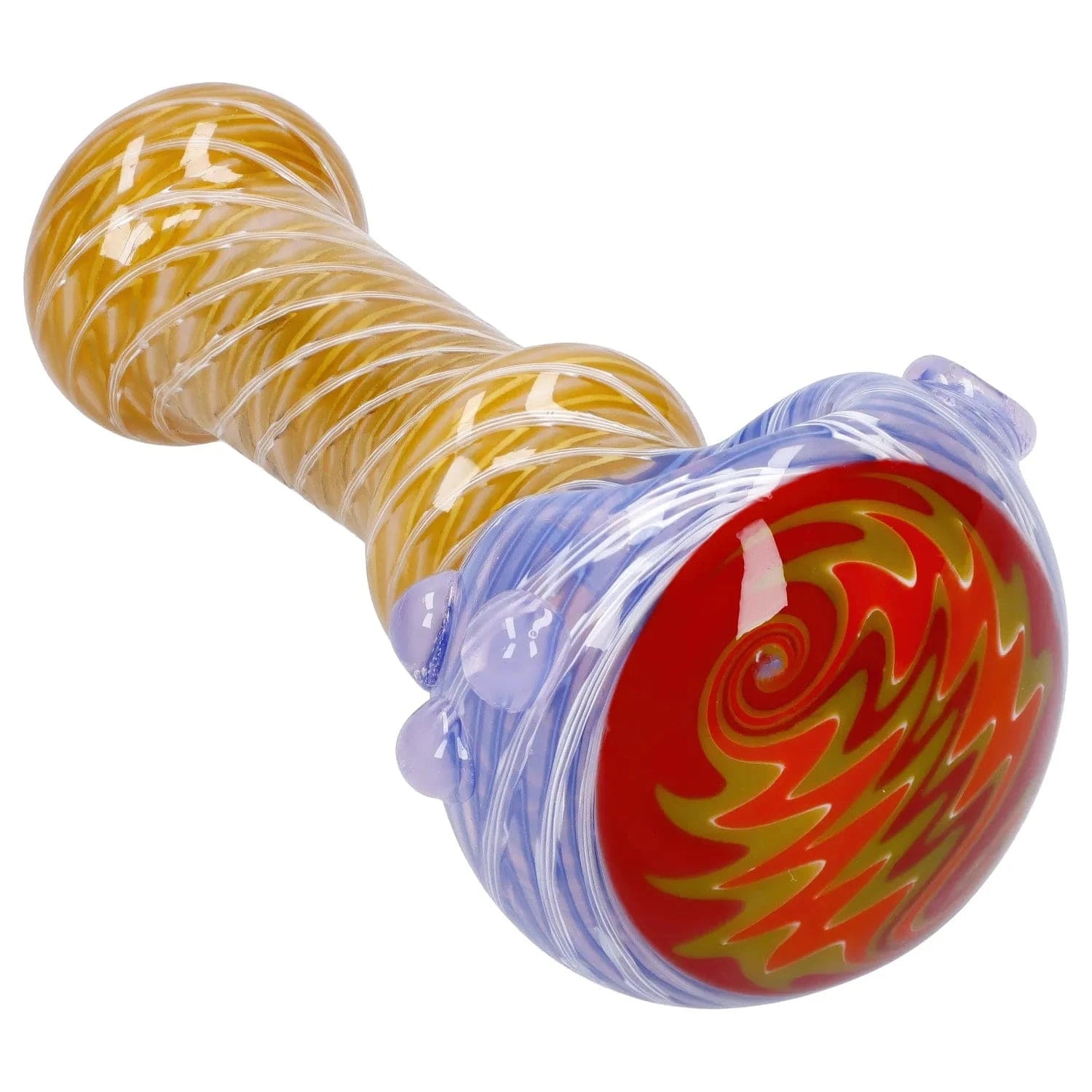 Daily High Club Handpipe Net reversal Spoon Pipe - 4.5 in