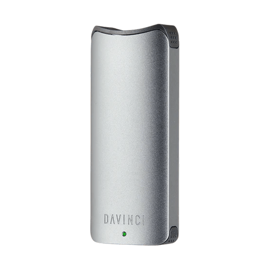 Front view of the Davinci ARTIQ, a sleek, silver-colored device with subtle branding text visible on its surface.