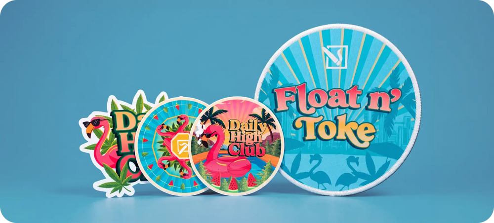 BONG MAT & STICKERS