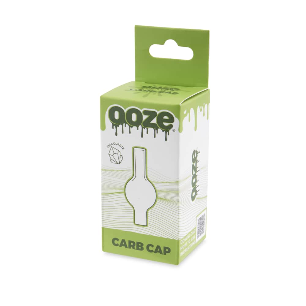 Ooze Carb Cap Full Quartz Bubble Carb Cap