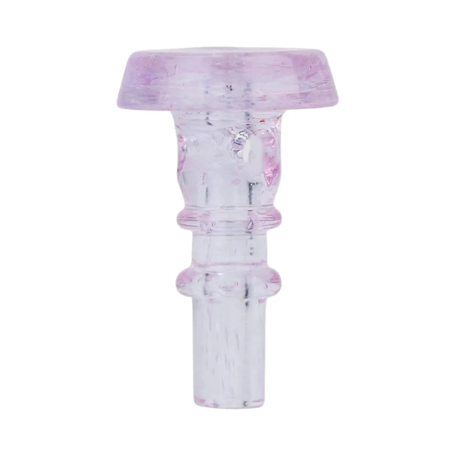 Empire Glassworks PuffCo Peak Pro 3D XL Chamber Glass Joystick Cap - Pink Slyme