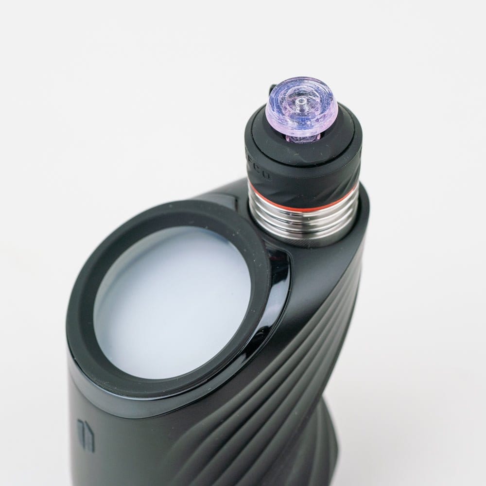 Empire Glassworks PuffCo Peak Pro 3D XL Chamber Glass Joystick Cap - Pink Slyme