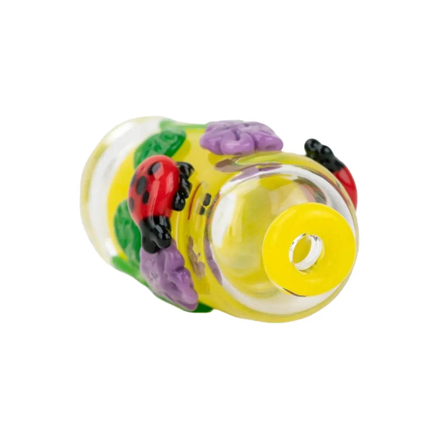 Empire Glassworks Puffco Pivot Glass Mouthpiece - Sunshine Garden