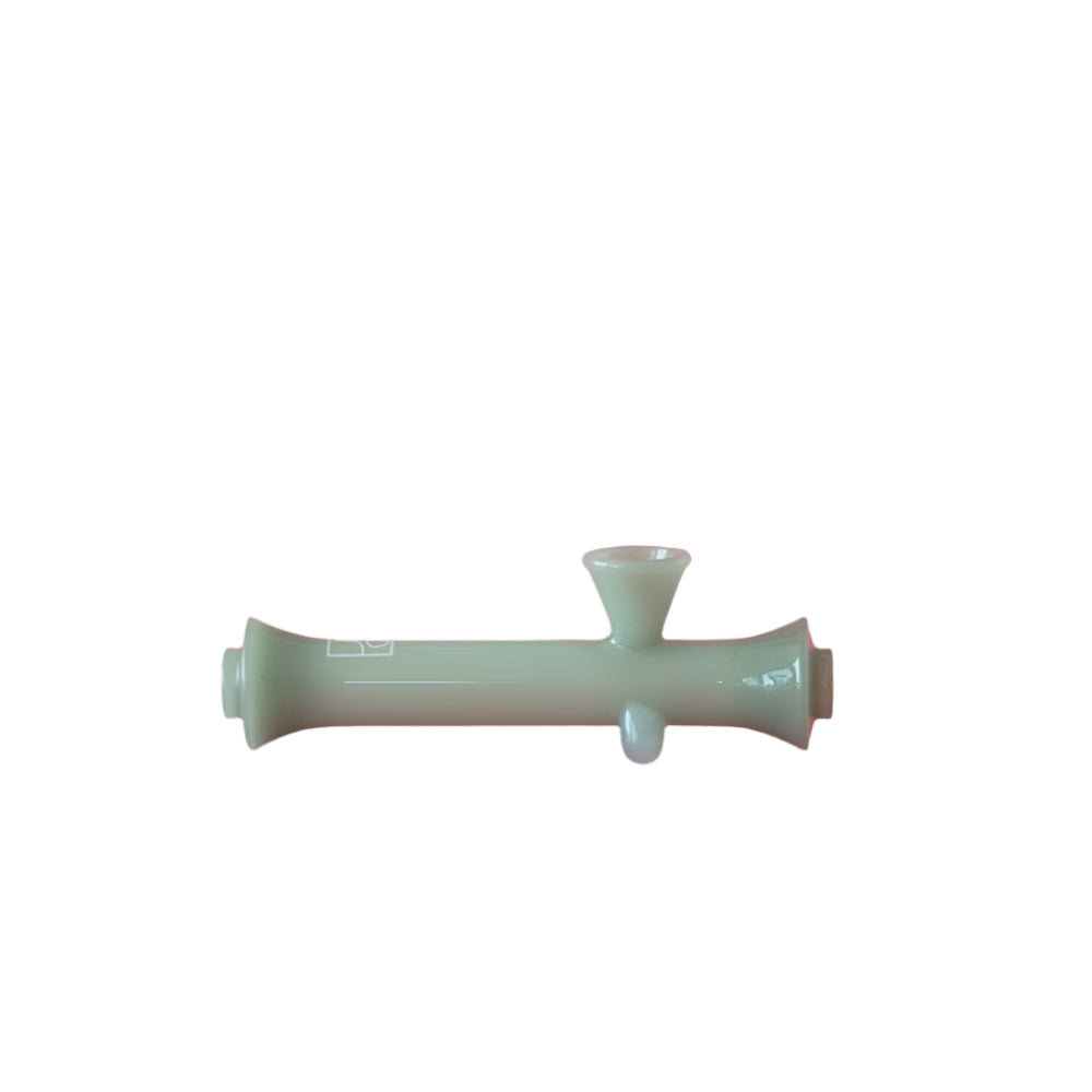 Centered side view of The Mint Steamroller in a pale mint color, shown flat on a white background with glossy reflections.