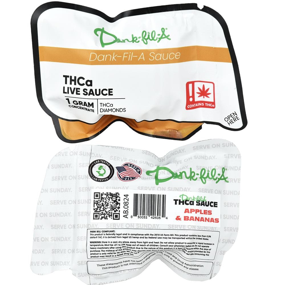 Dank-fil-A DELTA9 THC Dank-fil-A THCA Live Sauce THCA Diamonds | 1g