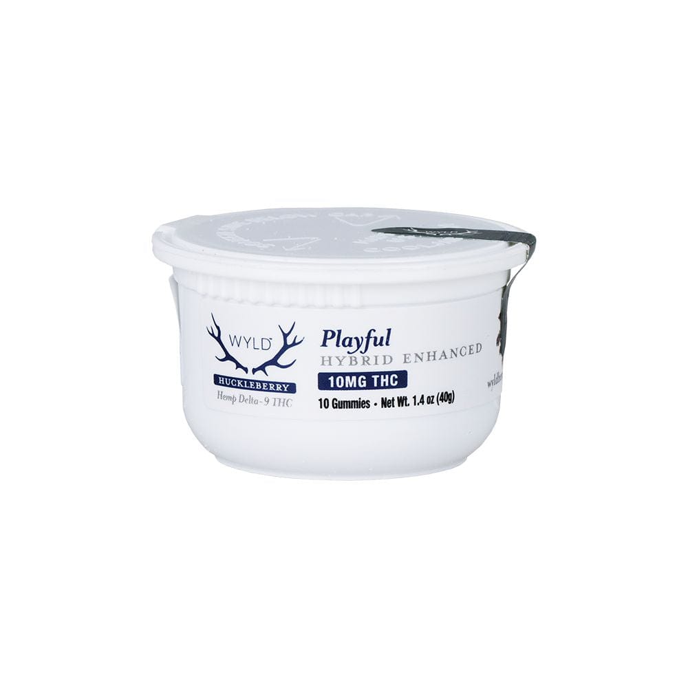 WYLD DELTA9 THC Huckleberry / Hybrid / 10pc WYLD D9 Gummies