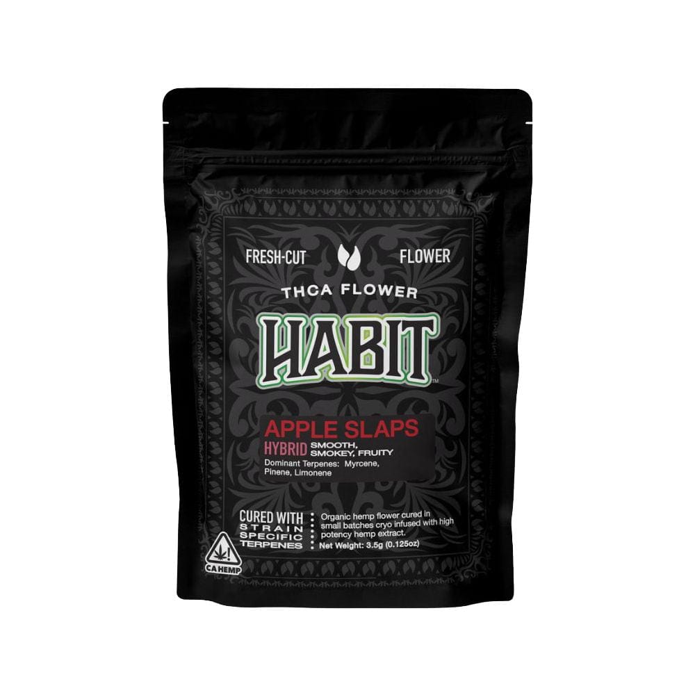 Habit DELTA9 THC Hybrid | Apple Slaps Habit THCA Flower | 3.5g