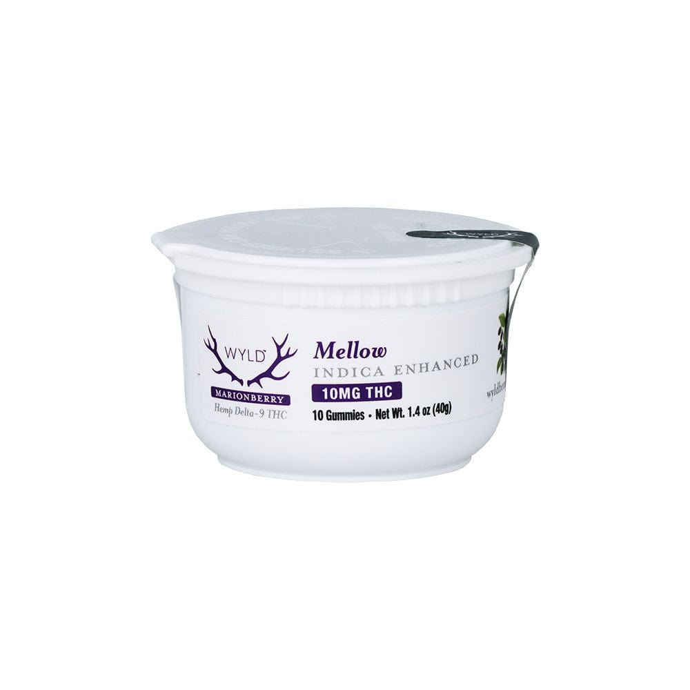WYLD DELTA9 THC Marionberry / Indica / 10pc WYLD D9 Gummies