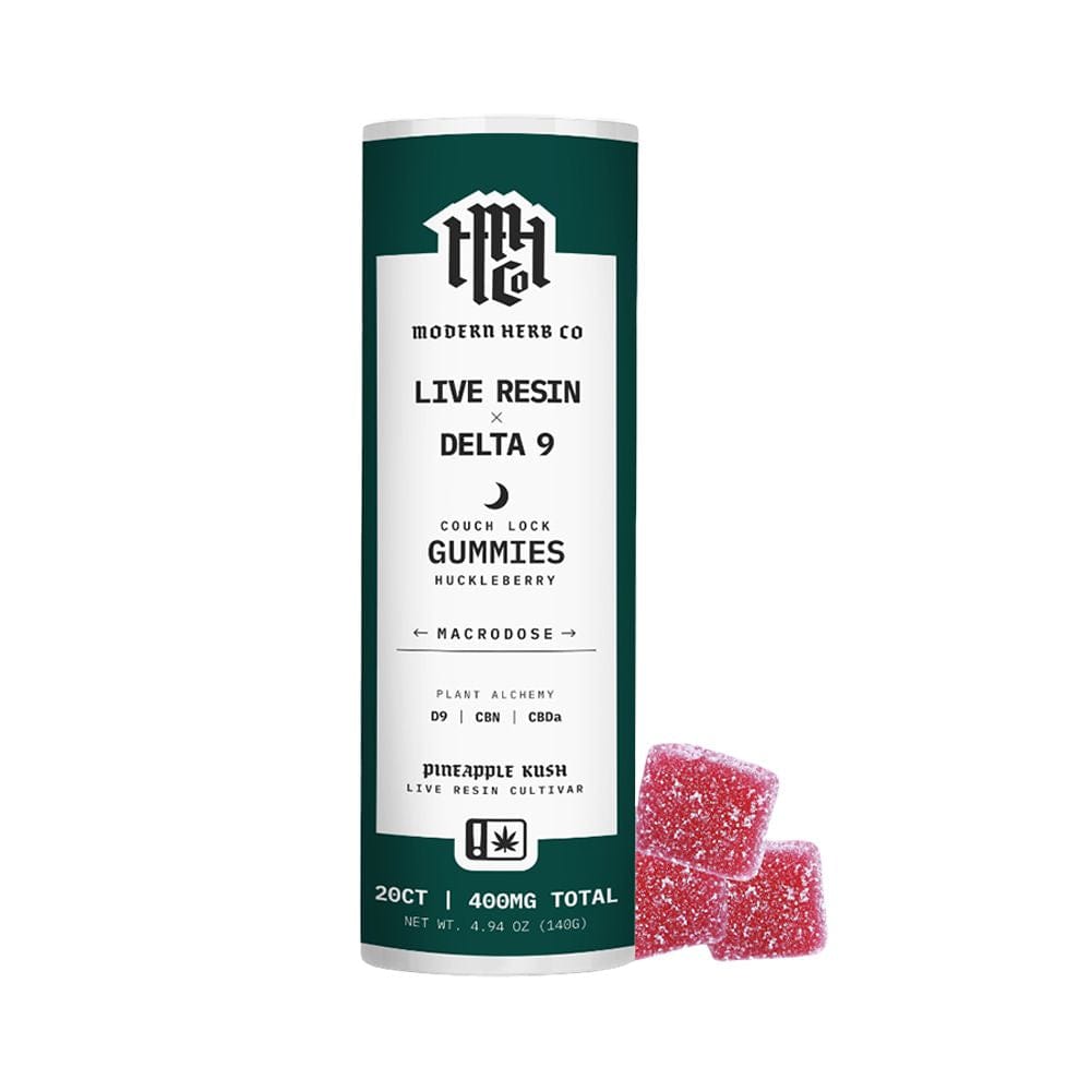 Modern Herb Co. DELTA9 THC Modern Herb Co Live Resin Delta 9 Macrodose Gummies | 400mg | 20pc | 6pk Display