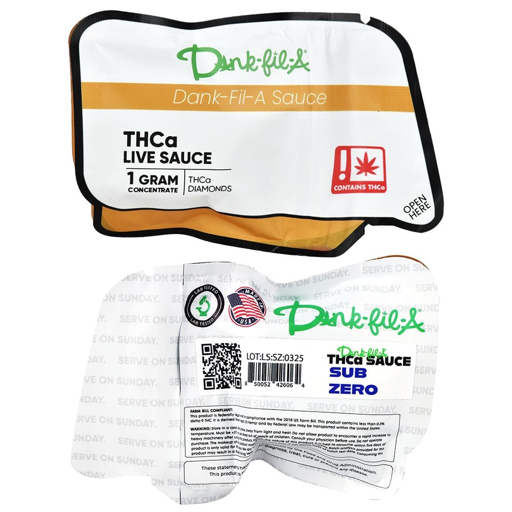 Dank-fil-A DELTA9 THC Sub Zero Dank-fil-A THCA Live Sauce THCA Diamonds | 1g