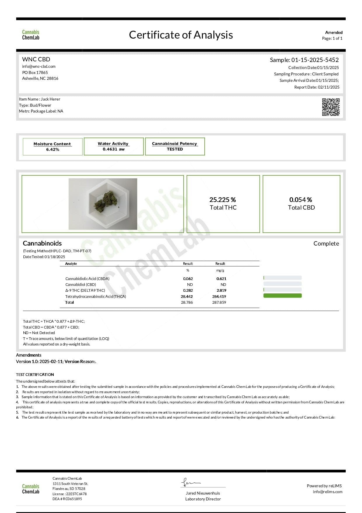 Gift Guru WNC CBD High THCA Indoor Living Soil Flower | 3.5g