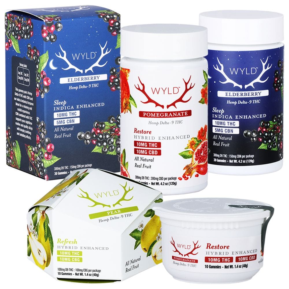 WYLD DELTA9 THC WYLD D9 Blend Gummies