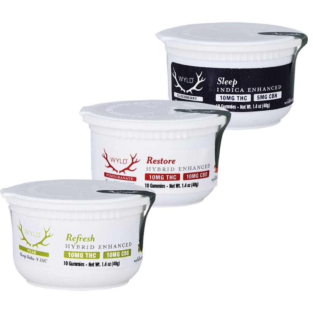 WYLD DELTA9 THC WYLD D9 Blend Gummies