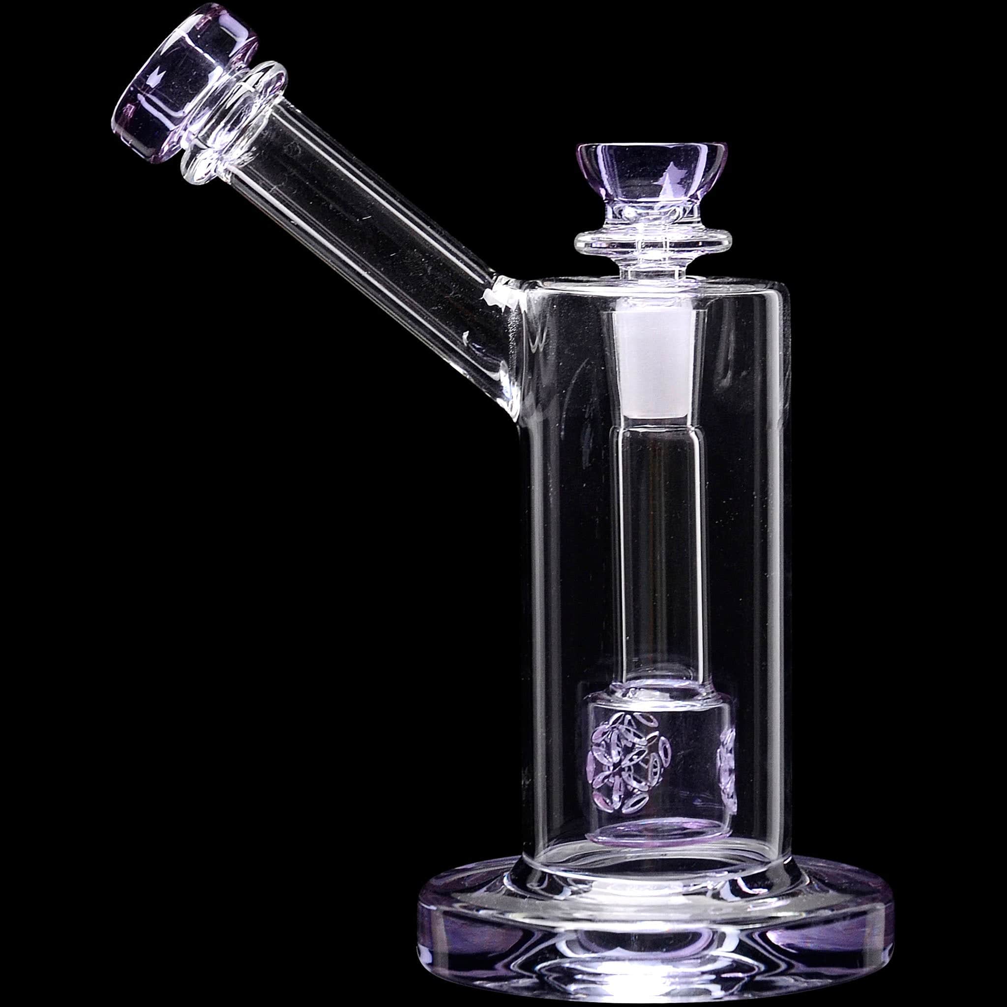Glassic Bubblers Glassic Seed of Life Percolator Glass Upright Bubbler