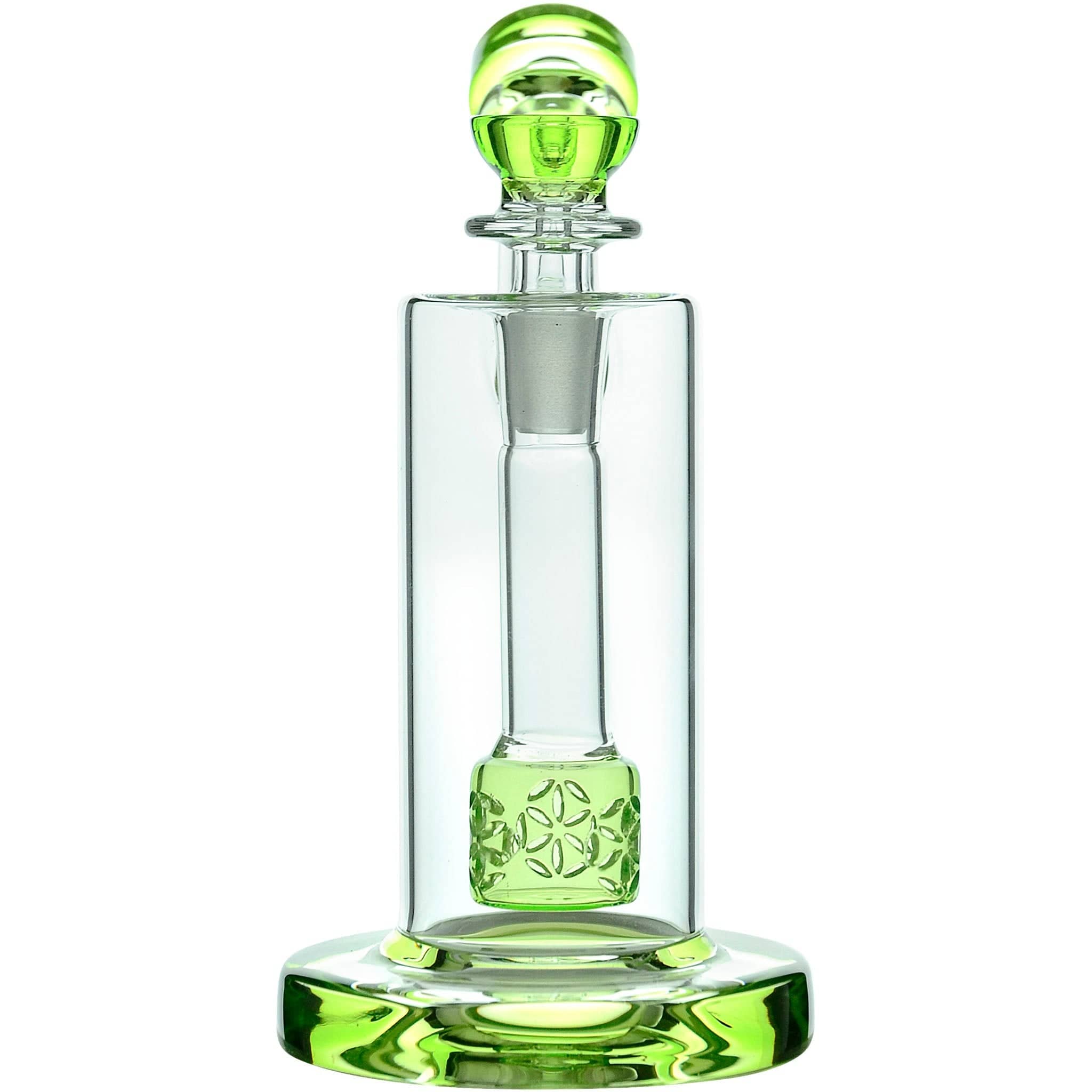 Glassic Bubblers Glassic Seed of Life Percolator Glass Upright Bubbler