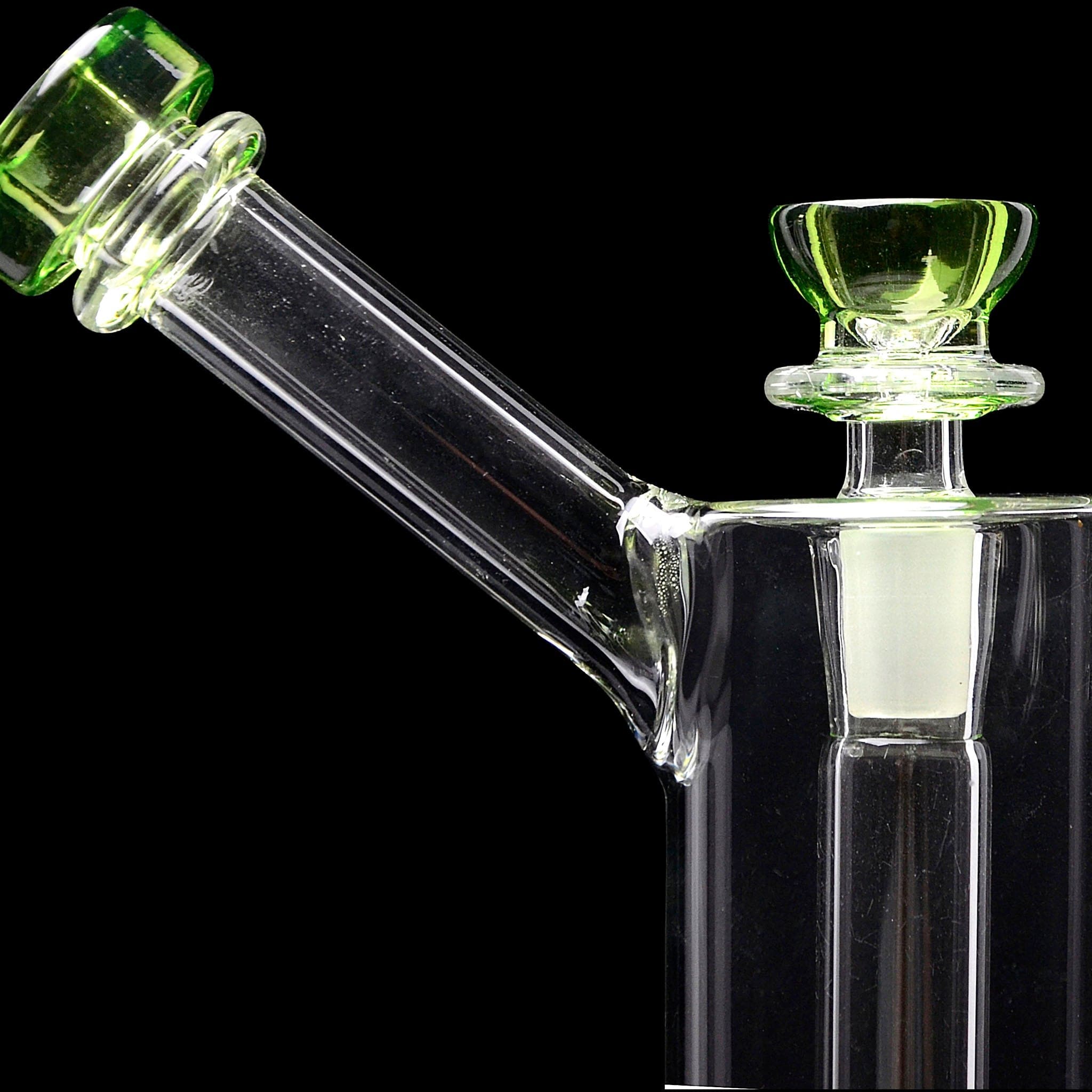 Glassic Bubblers Glassic Seed of Life Percolator Glass Upright Bubbler