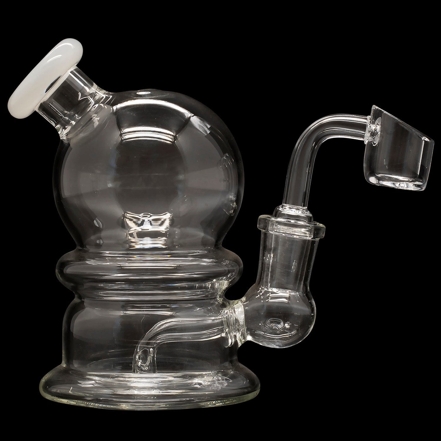 Glassic Dab Rigs Frost Glassic Bubble Dome Banger Hanger