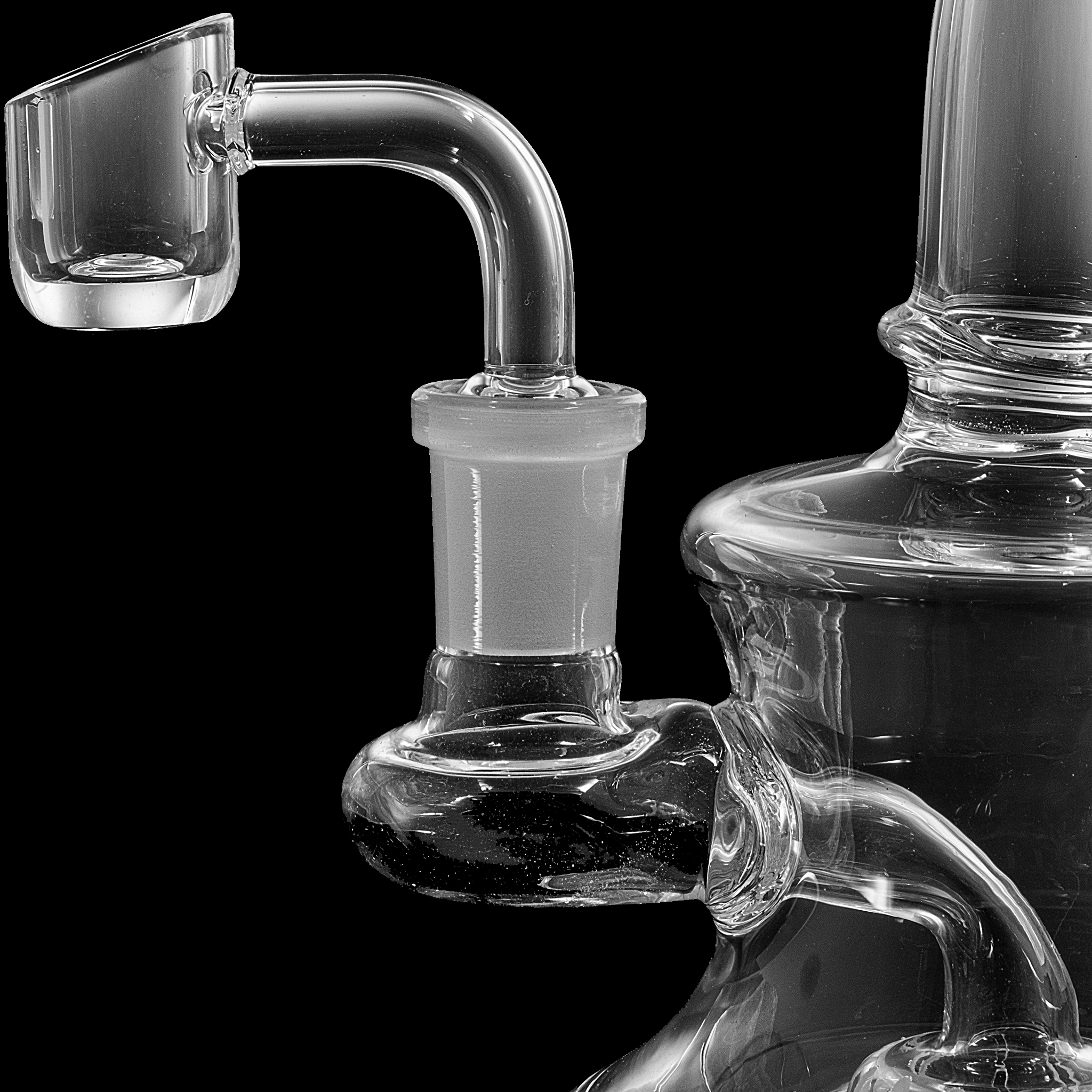 Glassic Dab Rigs Glassic Bent Neck Travel Size Dab Rig