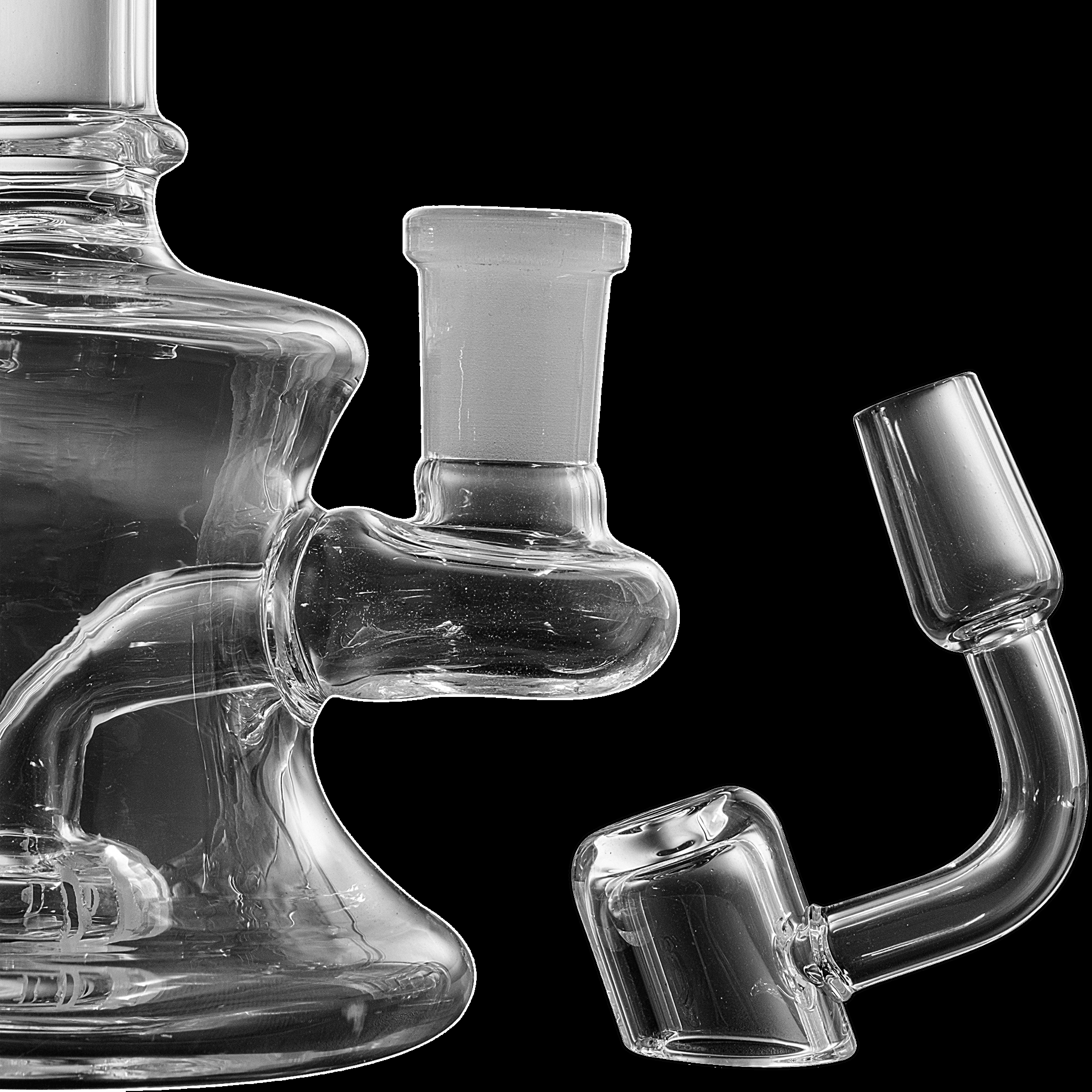Glassic Dab Rigs Glassic Bent Neck Travel Size Dab Rig