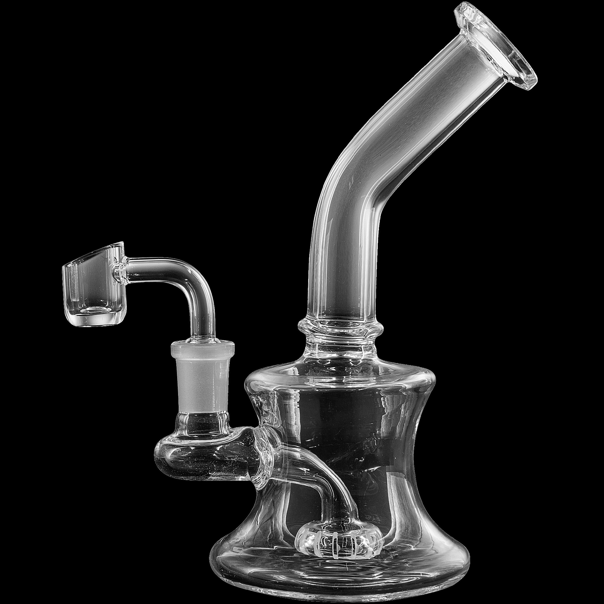 Glassic Dab Rigs Glassic Bent Neck Travel Size Dab Rig