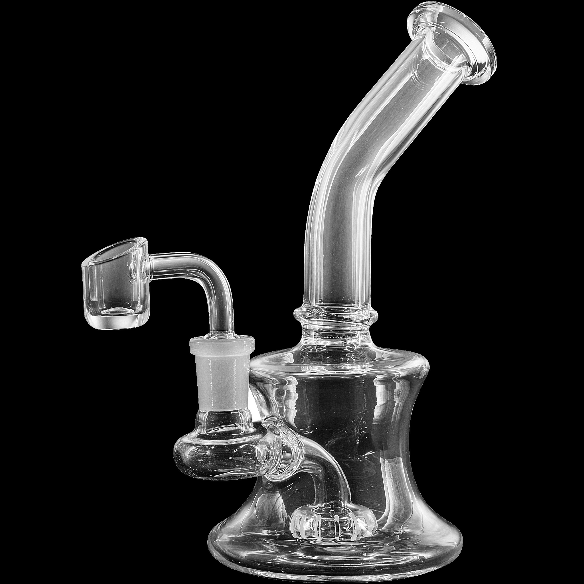 Glassic Dab Rigs Glassic Bent Neck Travel Size Dab Rig