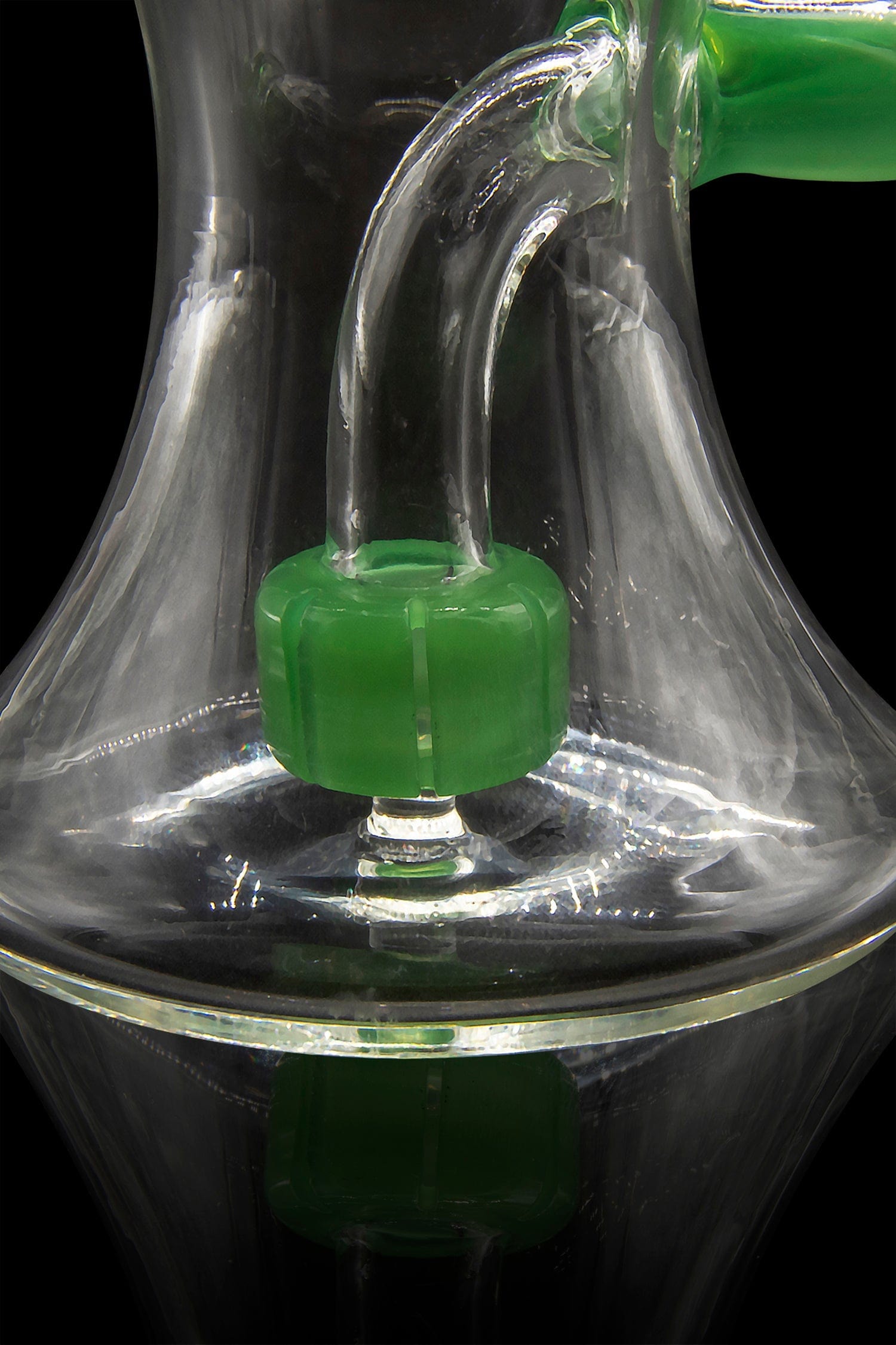Glassic Dab Rigs Glassic Hourglass Dab Rig with Color Accents