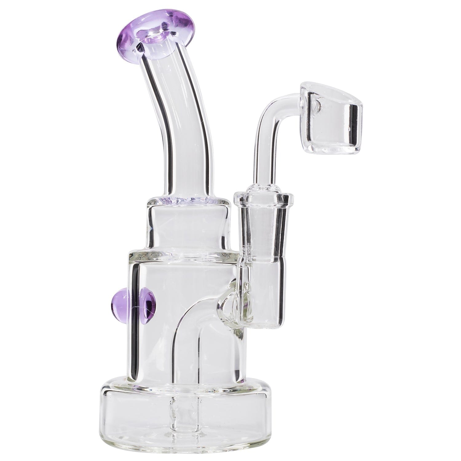 Glassic Dab Rigs Glassic Stacked-Cake Dab Rig Banger Hanger