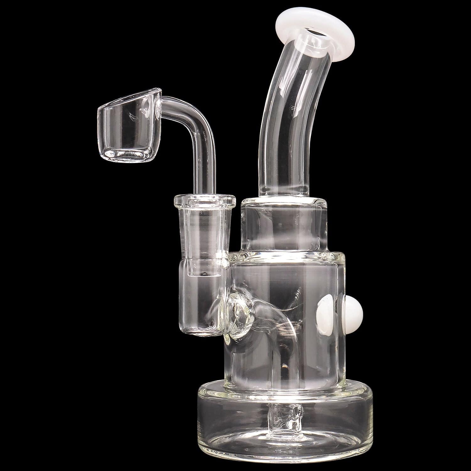 Glassic Dab Rigs Glassic Stacked-Cake Dab Rig Banger Hanger