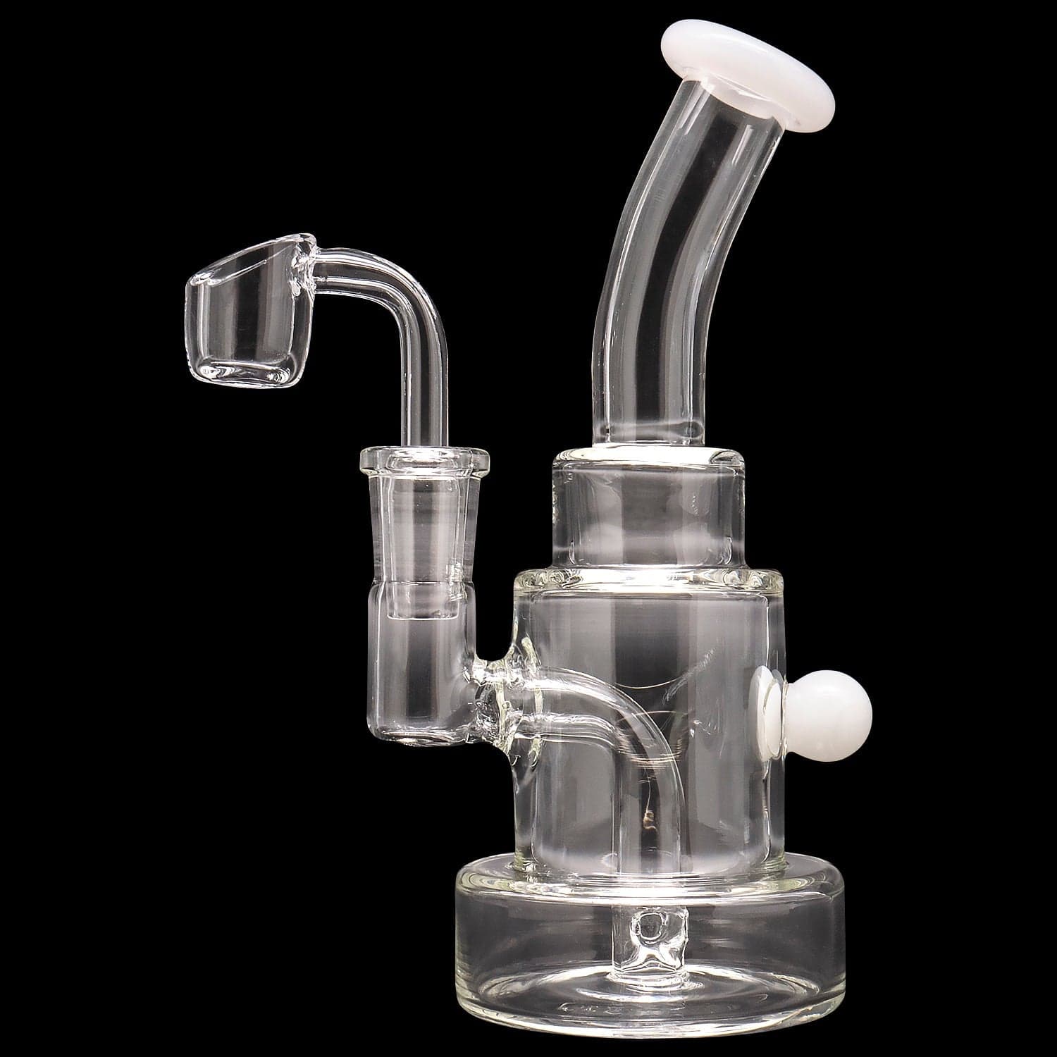 Glassic Dab Rigs Glassic Stacked-Cake Dab Rig Banger Hanger