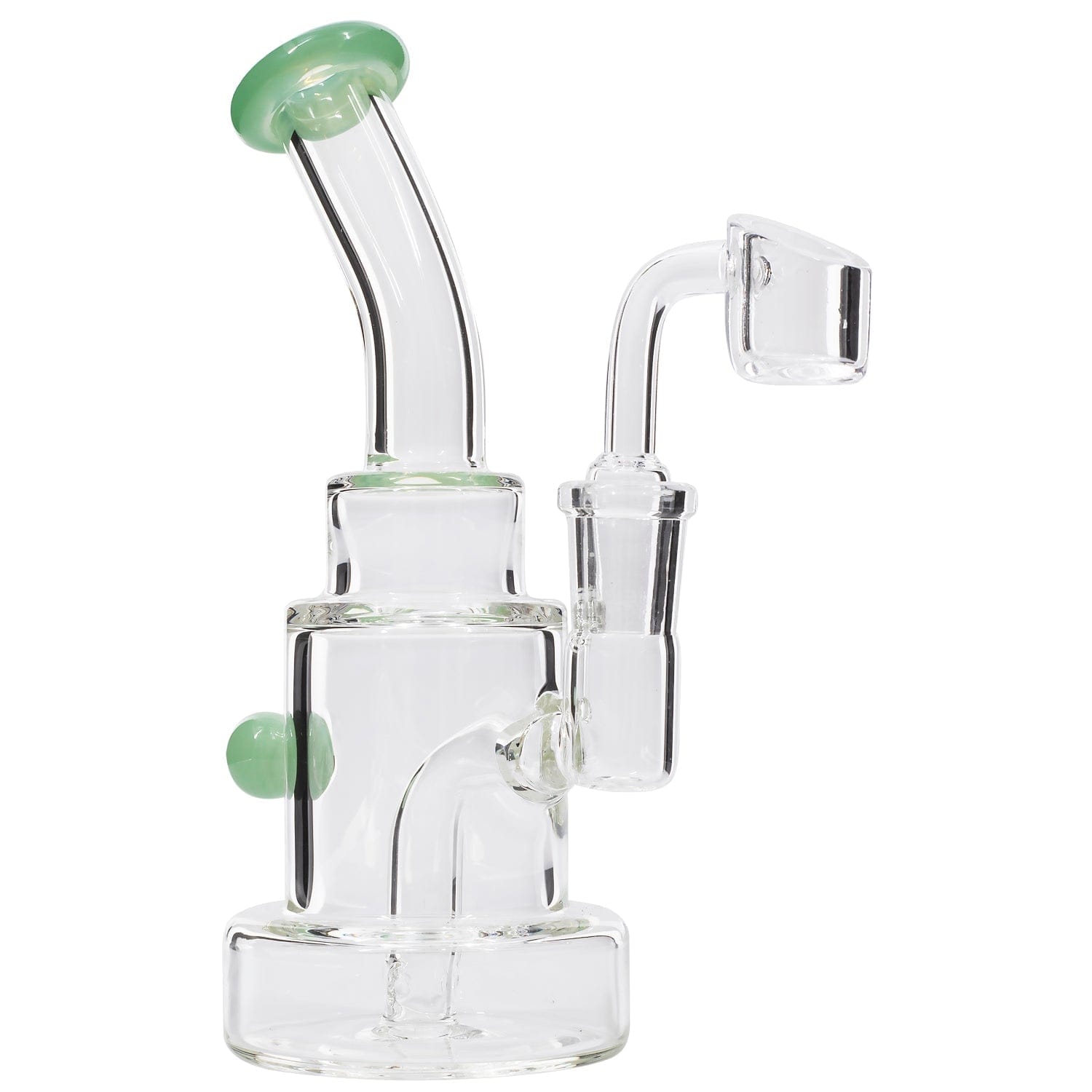 Glassic Dab Rigs Glassic Stacked-Cake Dab Rig Banger Hanger
