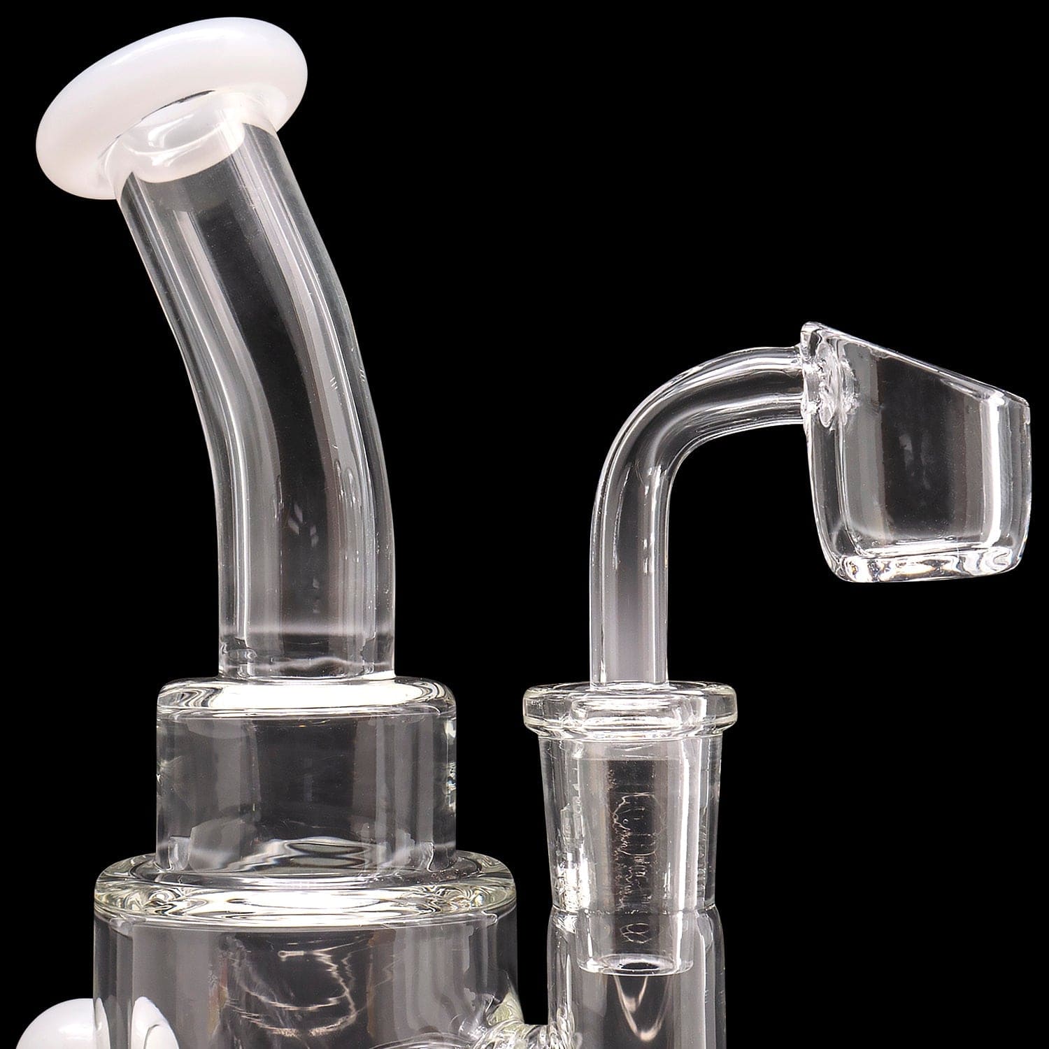 Glassic Dab Rigs Glassic Stacked-Cake Dab Rig Banger Hanger