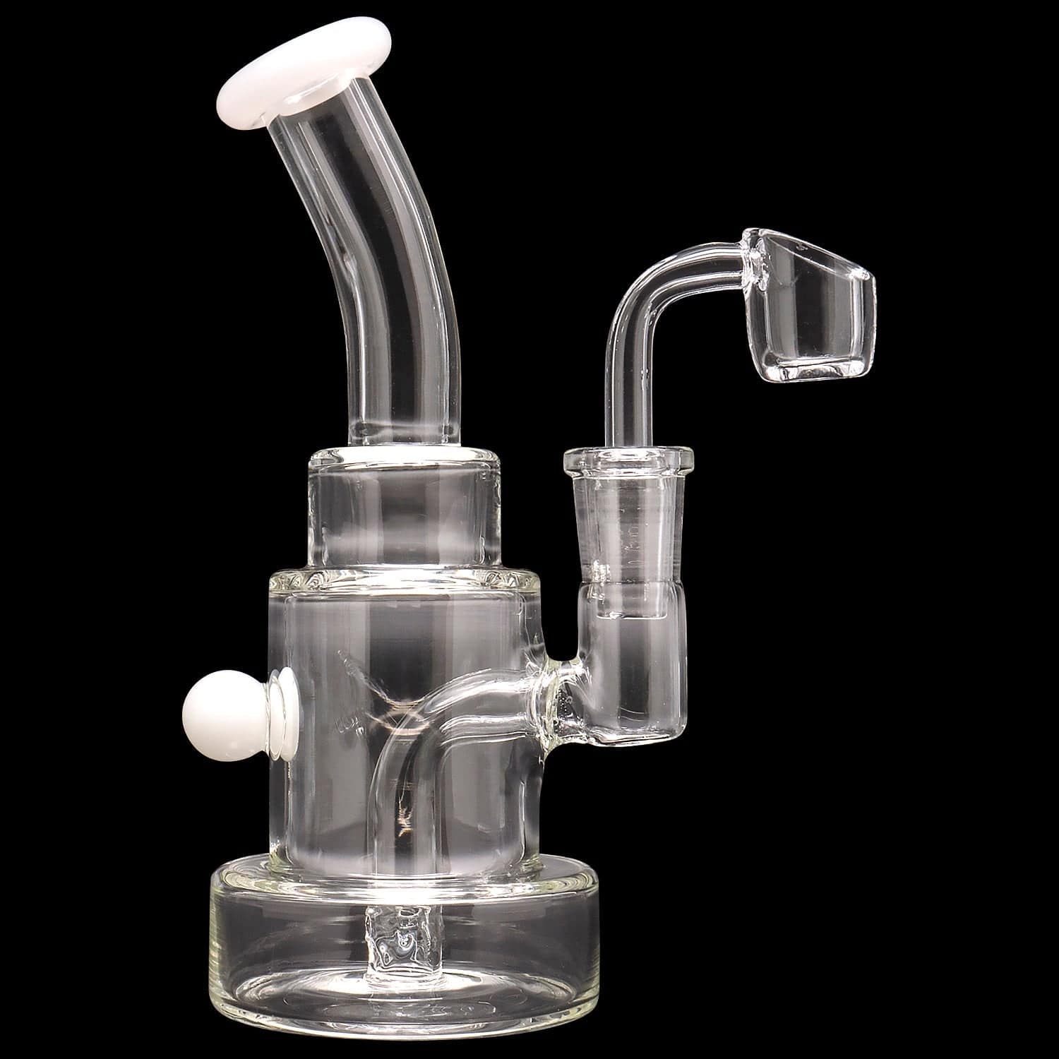 Glassic Dab Rigs Glassic Stacked-Cake Dab Rig Banger Hanger
