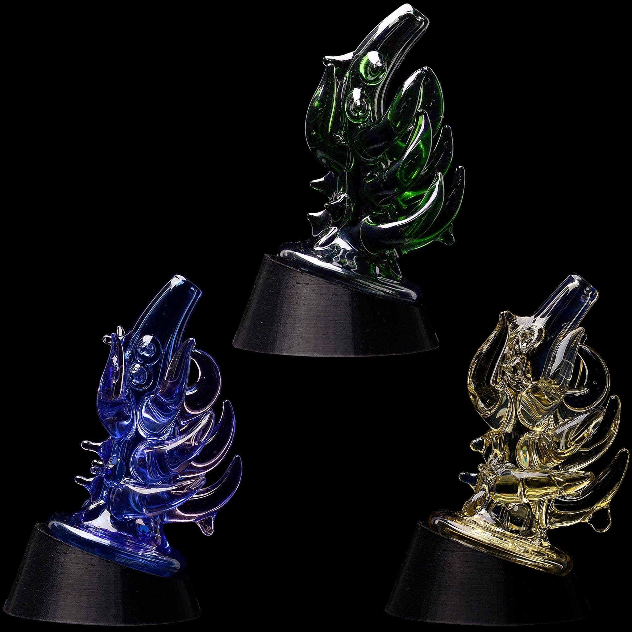 Glassic Smoking Accessories Glassic Cosmic Tentacle Puffco Peak Glass Attachment