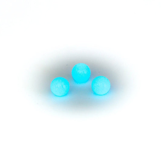 The Stash Shack Blue (2pcs) Glow in the Dark Quartz Terp Pearls