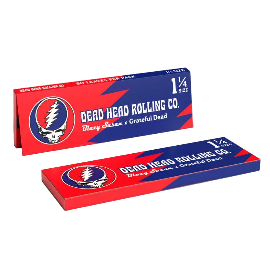Blazy Susan Grateful Dead Rolling Papers - 1-1/4" - Display Box