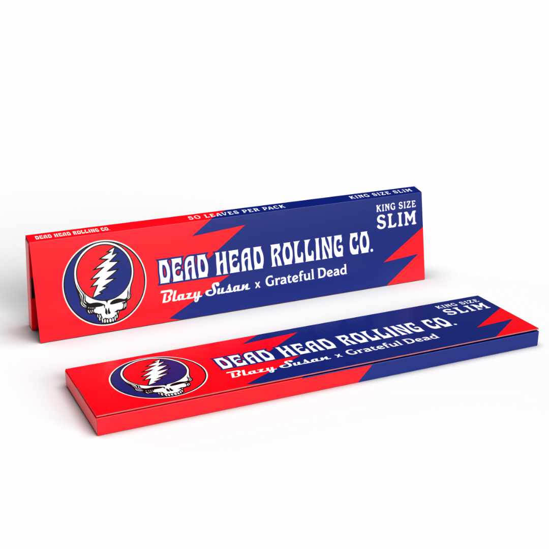 Blazy Susan Grateful Dead Rolling Papers - King Size Slim- Display Box