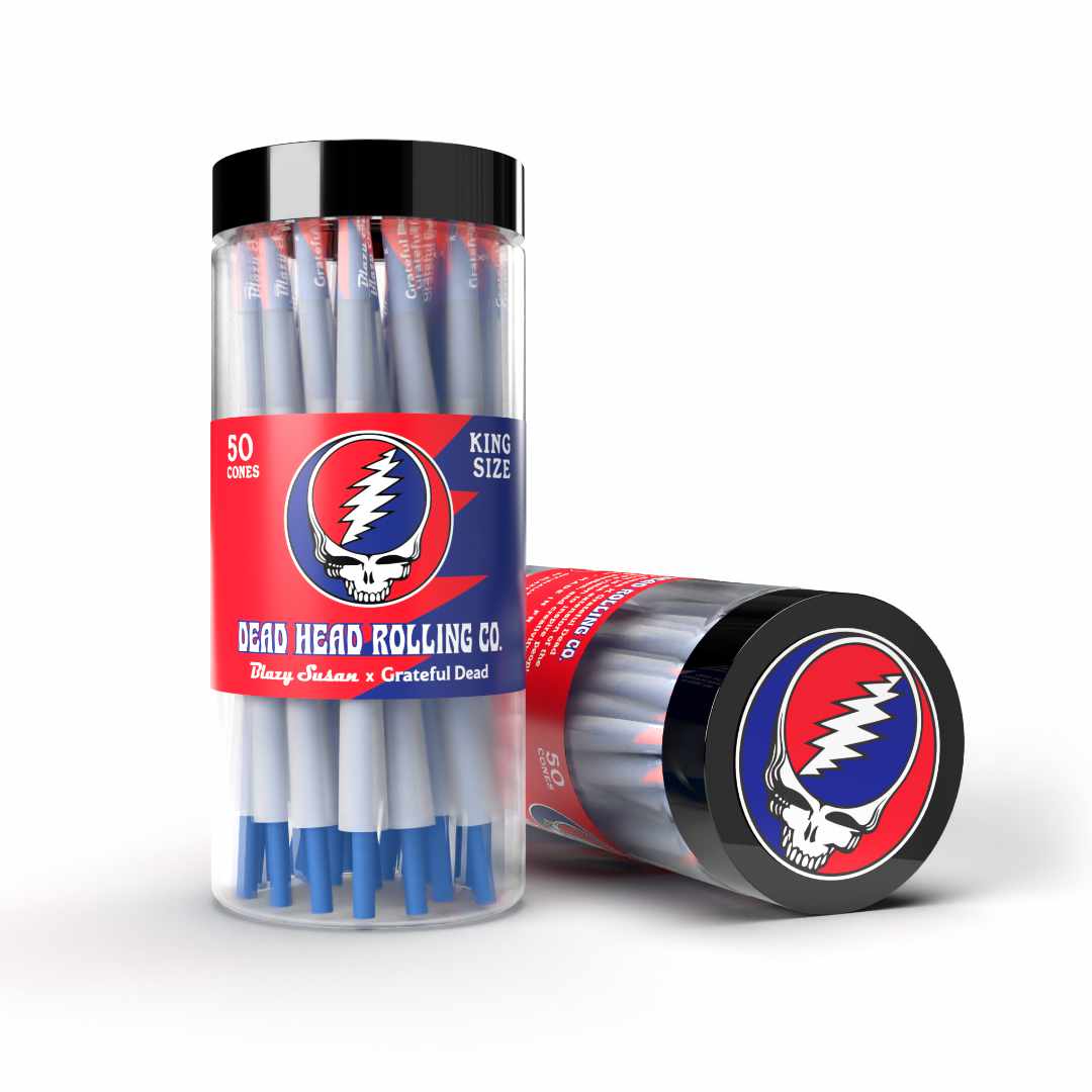Blazy Susan Grateful Dead Pre-Rolled Cones - King Size- 50ct