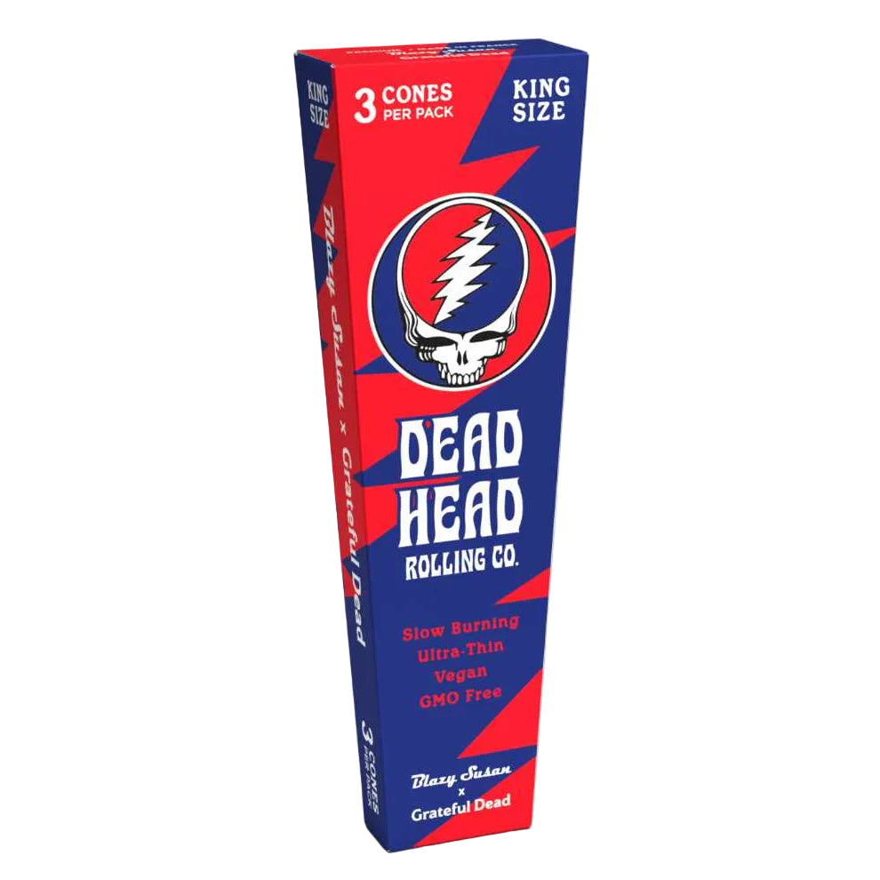 Blazy Susan Grateful Dead Pre-Rolled Cones - King Size - Display Box