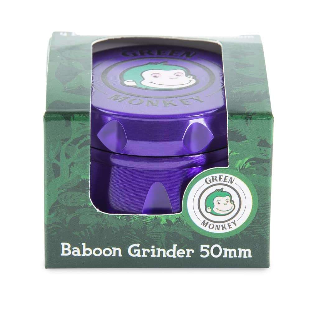 Green Monkey Grinders Baboon Crown 50mm Grinder